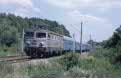 CFR 43 0119 + 4 CFR coaches as passenger train P 9575 (Caransebes, RO - Timisoara Nord, RO) at Timisoara Est (RO) on 13 June 2002