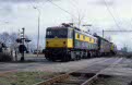 Werkgroep-1501 loco 1501 + ACTS 6705 + 271 + WGL-1501 loco 1201 as special loco train working from Rotterdam to Den Haag Binckhorst at Pijnacker (NL), 3 March 2002
