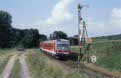 DB 628 459 as passenger train RE 15160 (Fulda, BRD - Giessen, BRD) at Mcke (BRD) on 17 August 2002