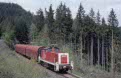 DB 290 031 + local freight train CB 59835 (+ DB 290 064) (Saalfeld, BRD - Ebersdorf, BRD) at Klettigshammer (BRD) on 8 May 2002