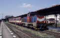 CD 714 021 + 4 trailer wagons as passenger train working from Liberec (CZ) at Liberec (CZ) on 9 May 2002