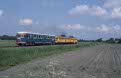 Dutch railway museum DE 41 + Syntus 186 as excursion train 82682 (Almelo, NL - Marinberg, NL) at Vriezenveen (NL) on 20 May 2002