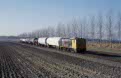 Railion Benelux 2203 + chemical train 55773 (Sas Van Gent, NL - Sluiskil DOW, NL) at Sas van Gent (NL), February 2003