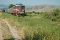 BDZ 06.097 + 4 BDZ coaches as train Ord 18201 (Pestera, BG - Plovdiv, BG) at Kurtovo Karare (BG), 27 June 2005.