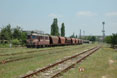 BDZ 06.102 + freight train from the Haskovo factory to Haskovo (BG) at Haskovo (BG), 27 June 2005.