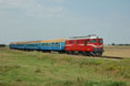 BDZ 06.094 + 4 BDZ as train Ord 40161 (Dimitrovgrad, BG - Momchilgrad, BG) at Malevo (BG), 27 June 2005.