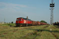 BDZ 07.111 + grain train from Dimitrovgrad (BG) to Svilengrad (BG) at Svilengrad (BG), 29 June 2005.