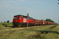 BDZ 07.111 + grain train from Dimitrovgrad (BG) to Svilengrad (BG) at Svilengrad (BG), 29 June 2005.