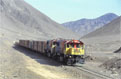 FCAB 2002 + 2005 + FCA freight wagons (Uyuni, BOL - Antofagasta, RCH) at La Negra, 19 November 2005