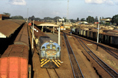 KR 9304 + 5 KR coaches leaves Nairobi (KEN) with a commuter train to Kikuyu (KEN) on 27 December 2005.