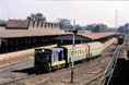 KR 6217 leaves Nairobi station for Nairobi depot with 2 KR coaches after having run a commuter train from Embakasi on 28 December 2005.